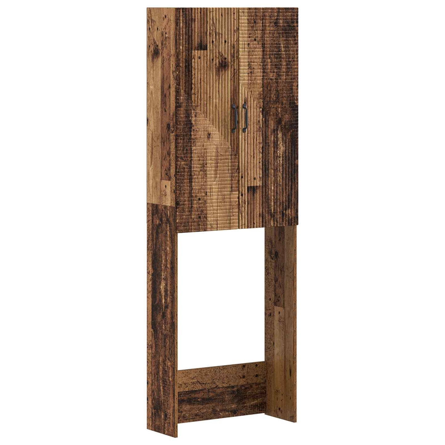 Toiletkast HAARLEM Oud hout 66 x 25,5 x 190 cm Bewerkt hout