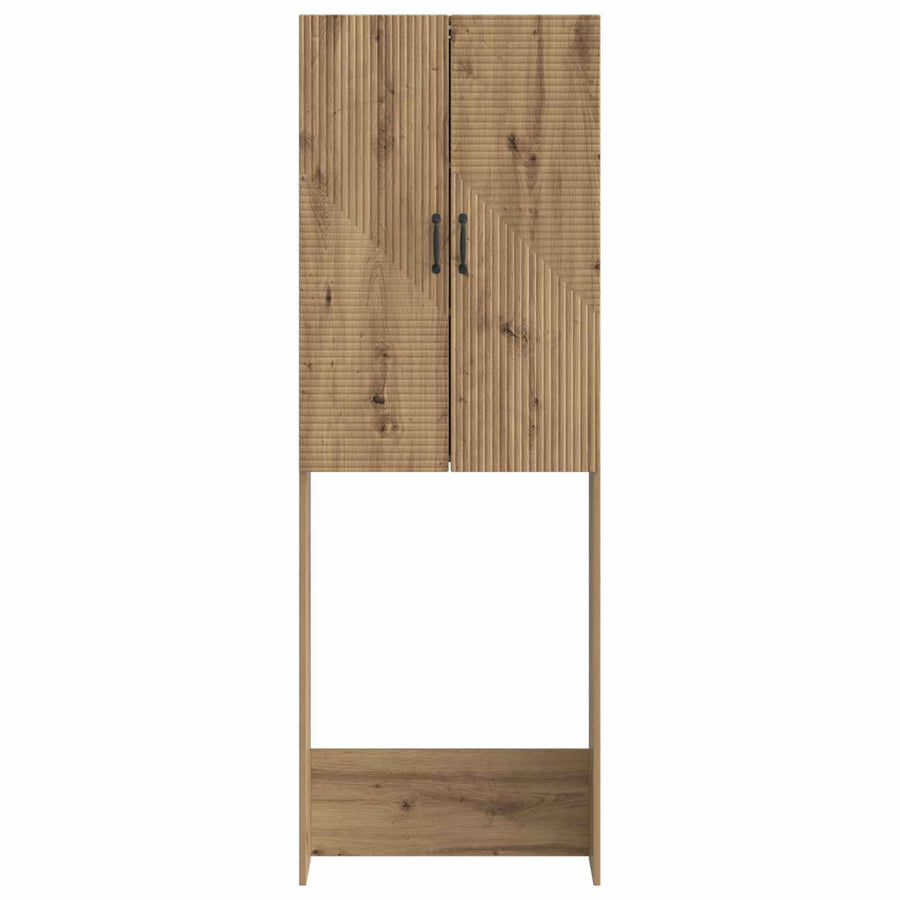 Toiletkast HAARLEM Artisanaal eiken 66 x 25,5 x 190 cm
