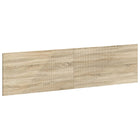 Hoofdeinde HAARLEM 200x50 cm Sonoma eiken muurmontage