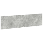 Hoofdeinde HAARLEM 200x3x50 cm betongrijs bewerkt hout