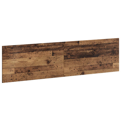 Wandgemonteerd Hoofdeinde HAARLEM Oud hout Bewerkt hout