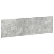 Hoofdbord wandmontage 180x50 cm betongrijs bewerkt hout