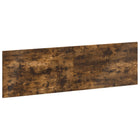 Hoofdbord wandmontage 180x50 cm gerookt eiken