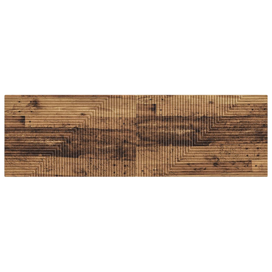 Wandgemonteerd Hoofdeinde HAARLEM Oud hout Bewerkt hout