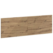 Hoofdeinde wandmontage 160x50 cm bewerkt hout