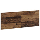 Hoofdeinde 140 cm oud hout wandmontage