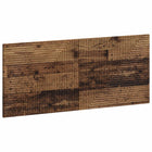 Hoofdeinde HAARLEM 120x3x50 cm oud hout bewerkt hout