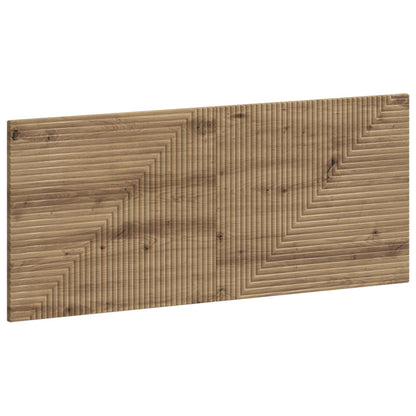 Wandgemonteerd Hoofdeinde HAARLEM Artisanaal eiken Bewerkt hout