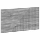 Hoofdbord wandmontage 100x3x50 cm grijs Sonoma