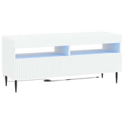 Tv-meubel wit 160 cm bewerkt hout