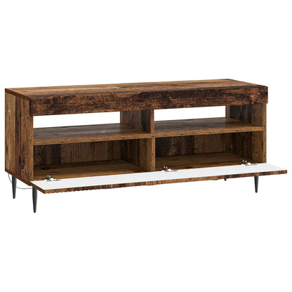 LED tv-meubel Oud hout Bewerkt hout