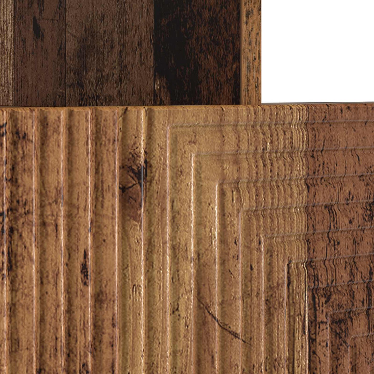 LED tv-meubel Oud hout Bewerkt hout