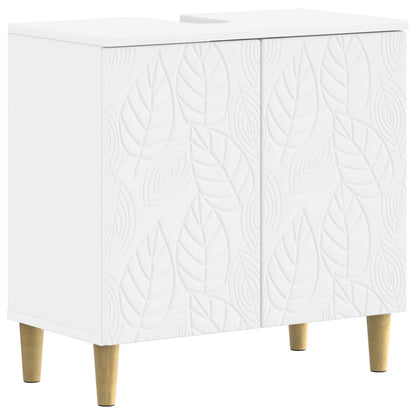 Badkamer wastafelkast DELFT Wit 59,5 x 31,5 x 59 cm