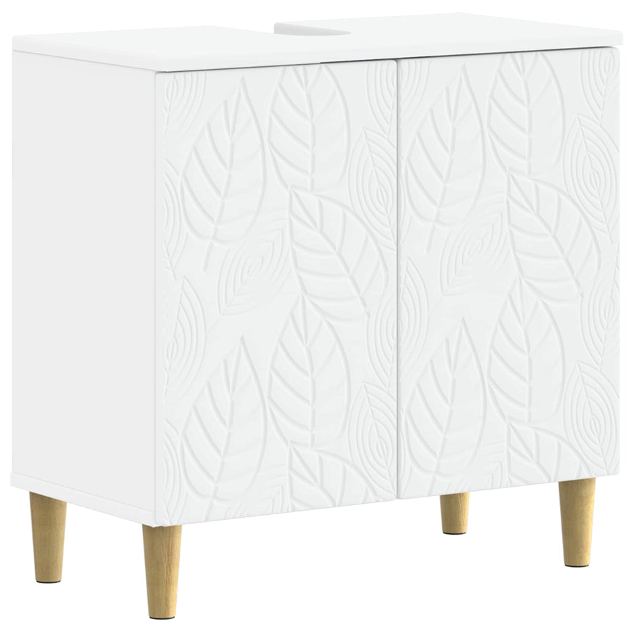 Badkamer wastafelkast DELFT Wit 59,5 x 31,5 x 59 cm