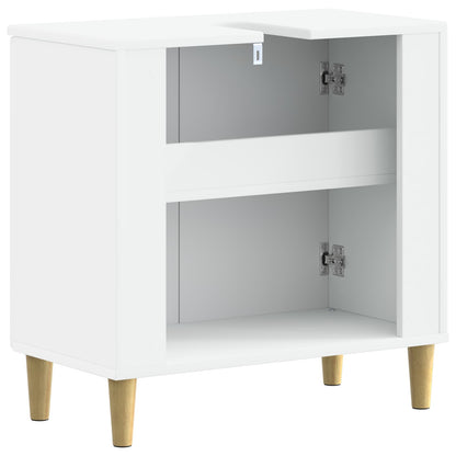Badkamer wastafelkast DELFT Wit 59,5 x 31,5 x 59 cm