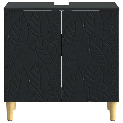 Badkamer wastafelkast DELFT Zwart 59,5 x 31,5 x 59 cm