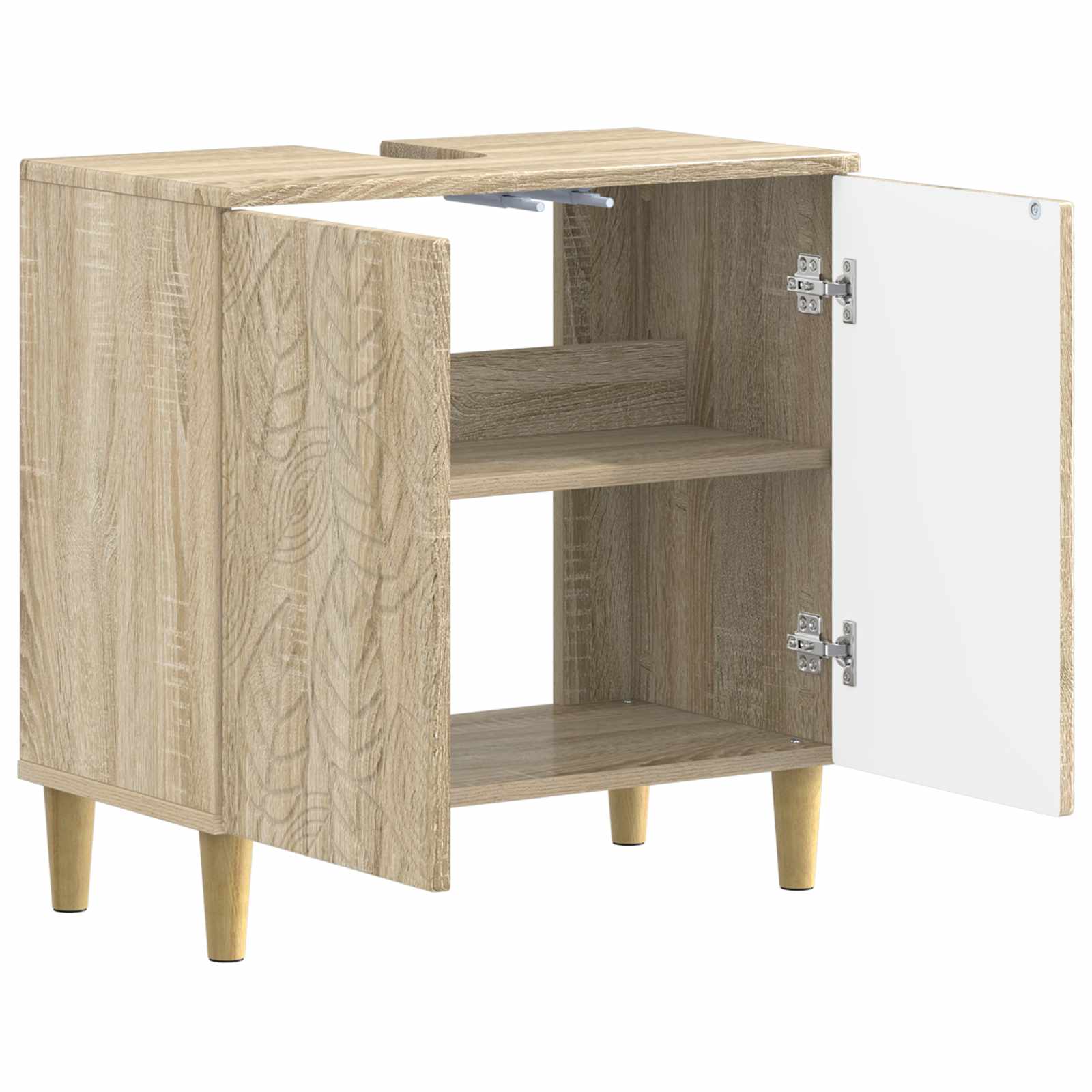 Badkamer wastafelkast DELFT Sonoma Eiken 59,5 x 31,5 x 59 cm