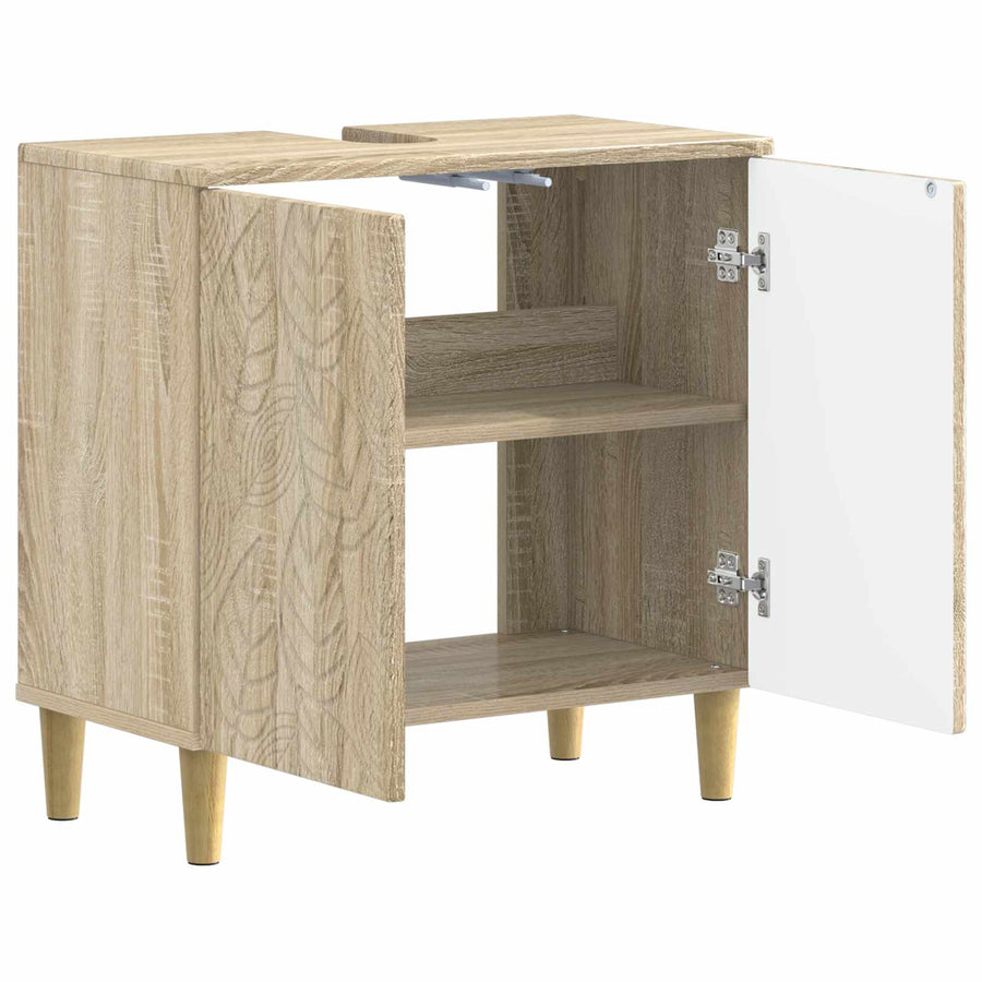 Badkamer wastafelkast DELFT Sonoma Eiken 59,5 x 31,5 x 59 cm