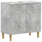 Badkamer wastafelkast DELFT Betongrijs 59,5 x 31,5 x 59 cm