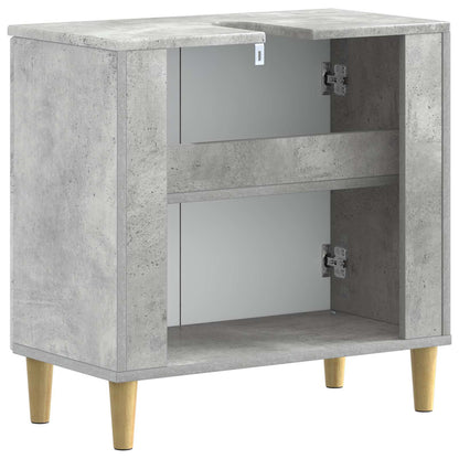 Badkamer wastafelkast DELFT Betongrijs 59,5 x 31,5 x 59 cm