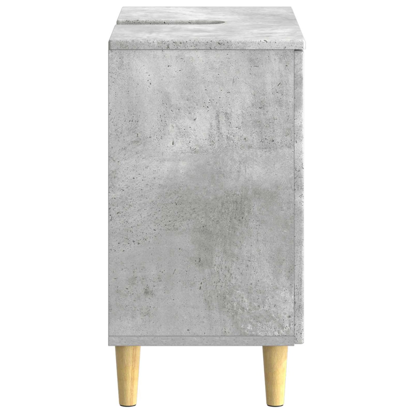 Badkamer wastafelkast DELFT Betongrijs 59,5 x 31,5 x 59 cm