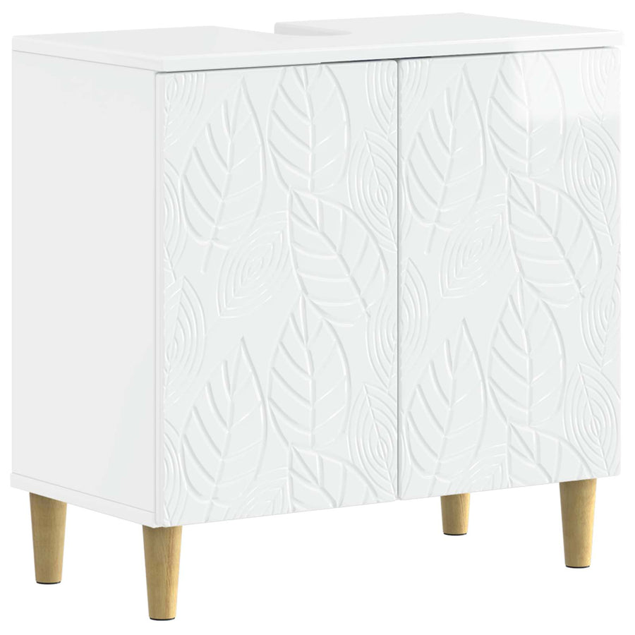 Badkamer wastafelkast DELFT Hoogglans Wit 59,5 x 31,5 x 59 cm