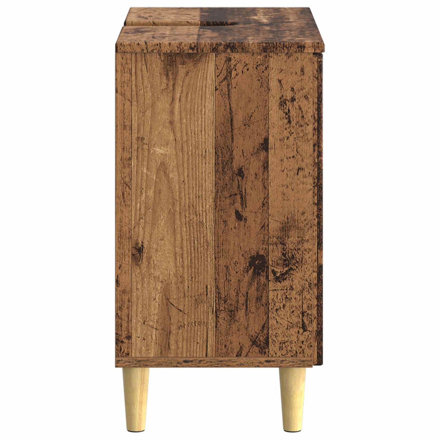 Badkamer wastafelkast DELFT Oud hout 59,5 x 31,5 x 59 cm