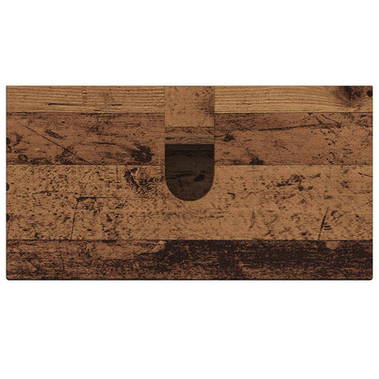 Badkamer wastafelkast DELFT Oud hout 59,5 x 31,5 x 59 cm