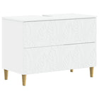 Badkamerkast wit 82x41x59 cm bewerkt hout