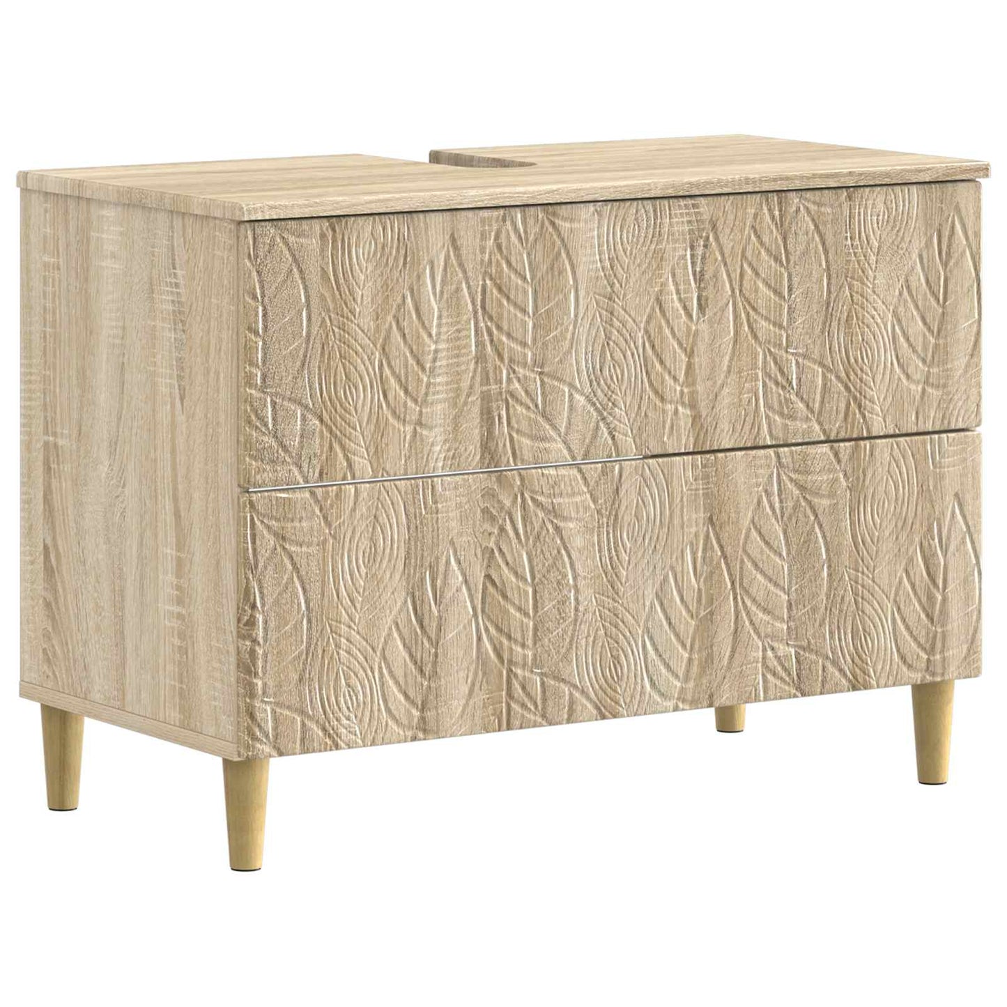 Badkamer wastafelkast DELFT Sonoma Eiken 82 x 41 x 59 cm