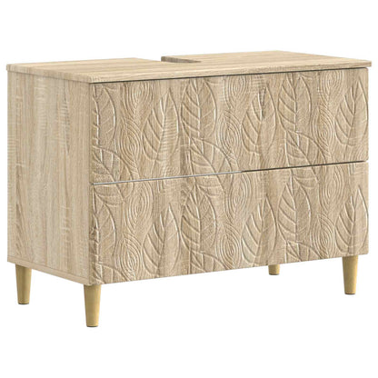 Badkamer wastafelkast DELFT Sonoma Eiken 82 x 41 x 59 cm