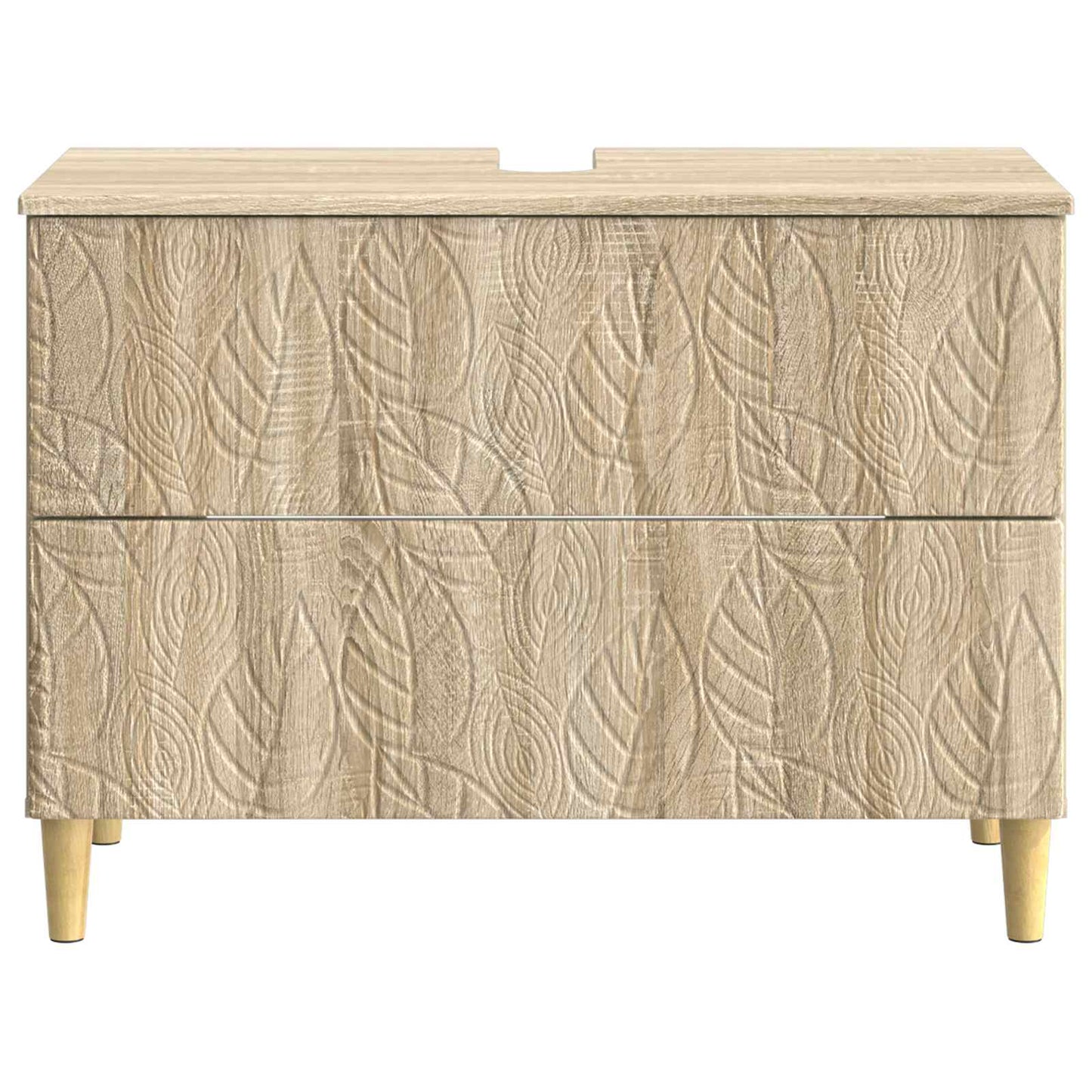 Badkamer wastafelkast DELFT Sonoma Eiken 82 x 41 x 59 cm