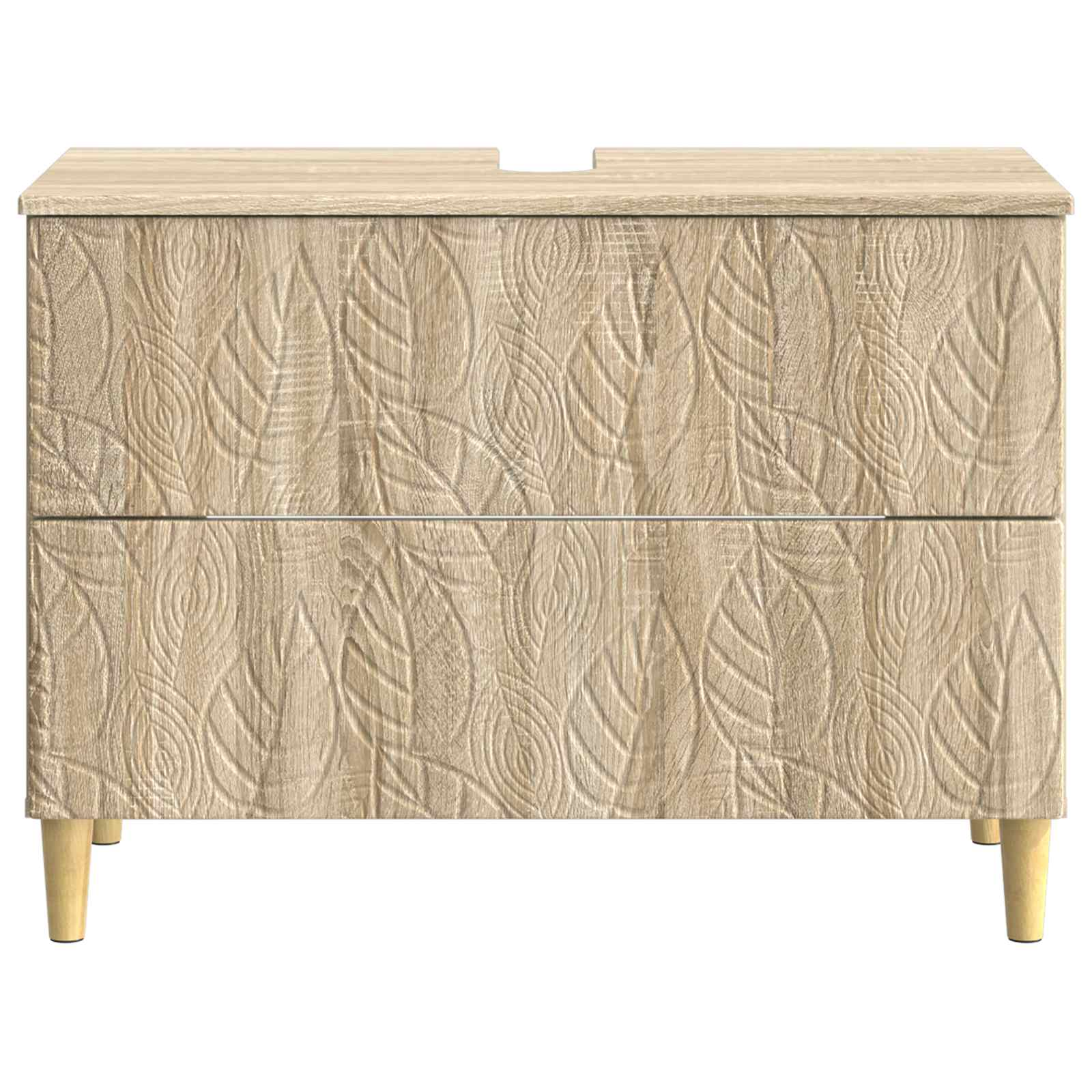 Badkamer wastafelkast DELFT Sonoma Eiken 82 x 41 x 59 cm