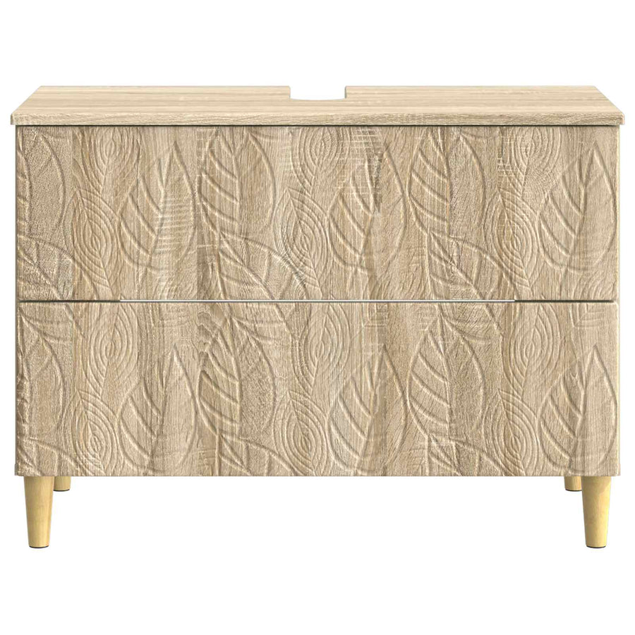 Badkamer wastafelkast DELFT Sonoma Eiken 82 x 41 x 59 cm