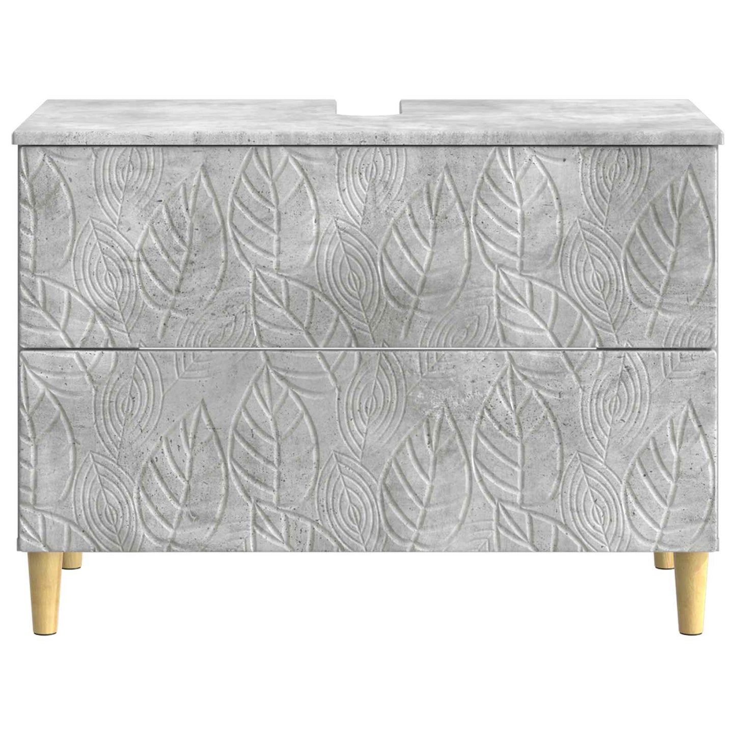 Badkamer wastafelkast DELFT Betongrijs 82 x 41 x 59 cm
