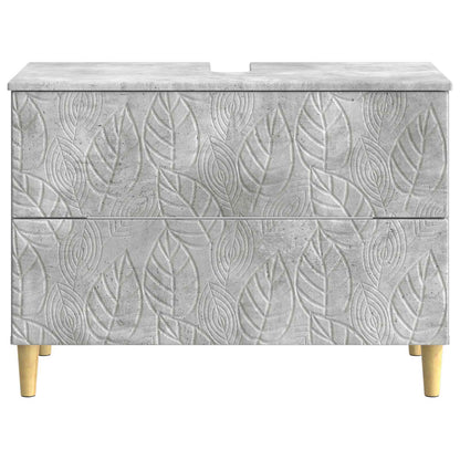 Badkamer wastafelkast DELFT Betongrijs 82 x 41 x 59 cm