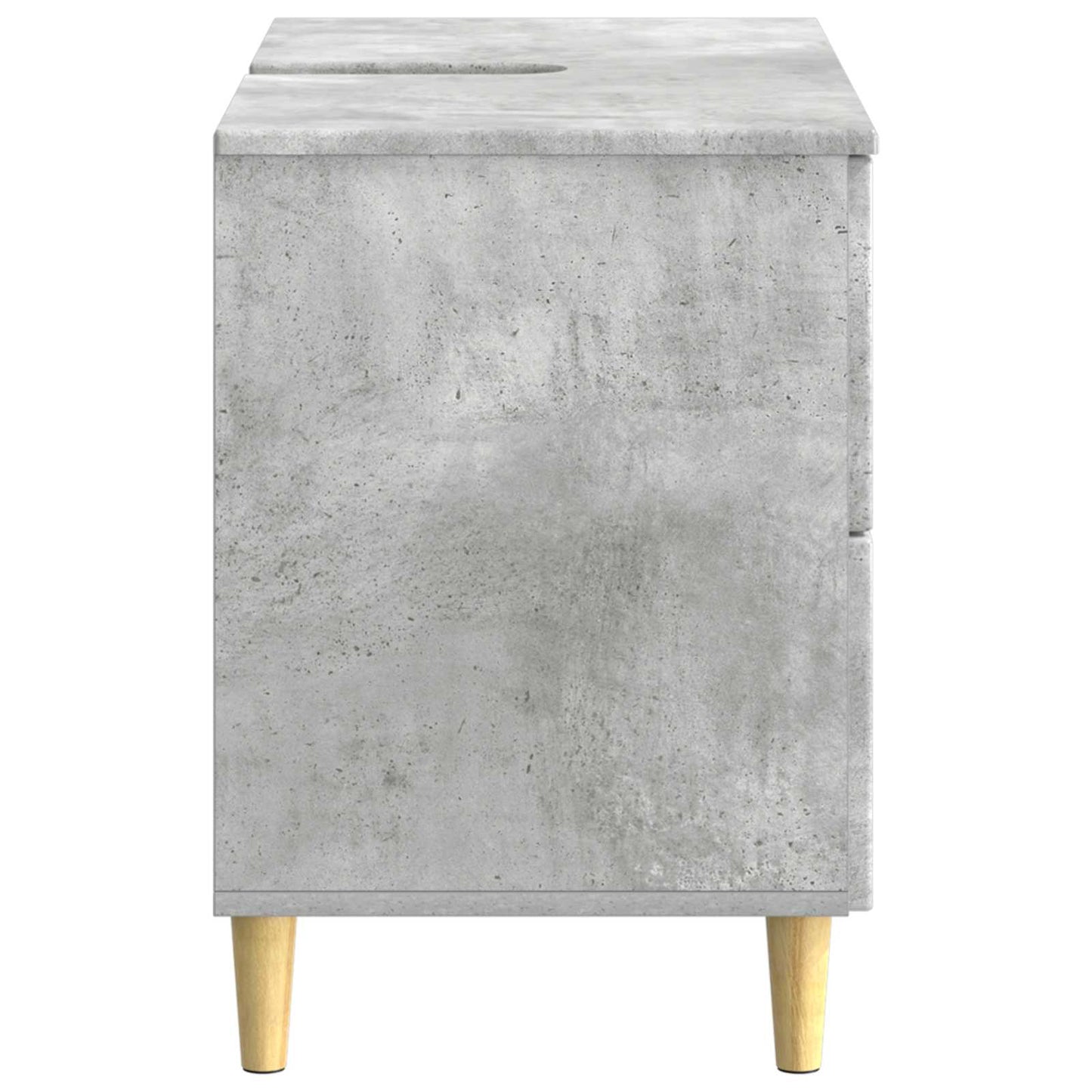 Badkamer wastafelkast DELFT Betongrijs 82 x 41 x 59 cm