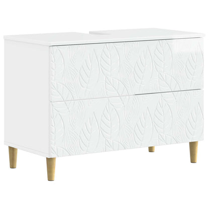 Badkamer wastafelkast DELFT Hoogglans Wit 82 x 41 x 59 cm