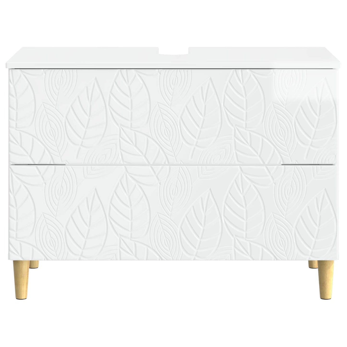 Badkamer wastafelkast DELFT Hoogglans Wit 82 x 41 x 59 cm
