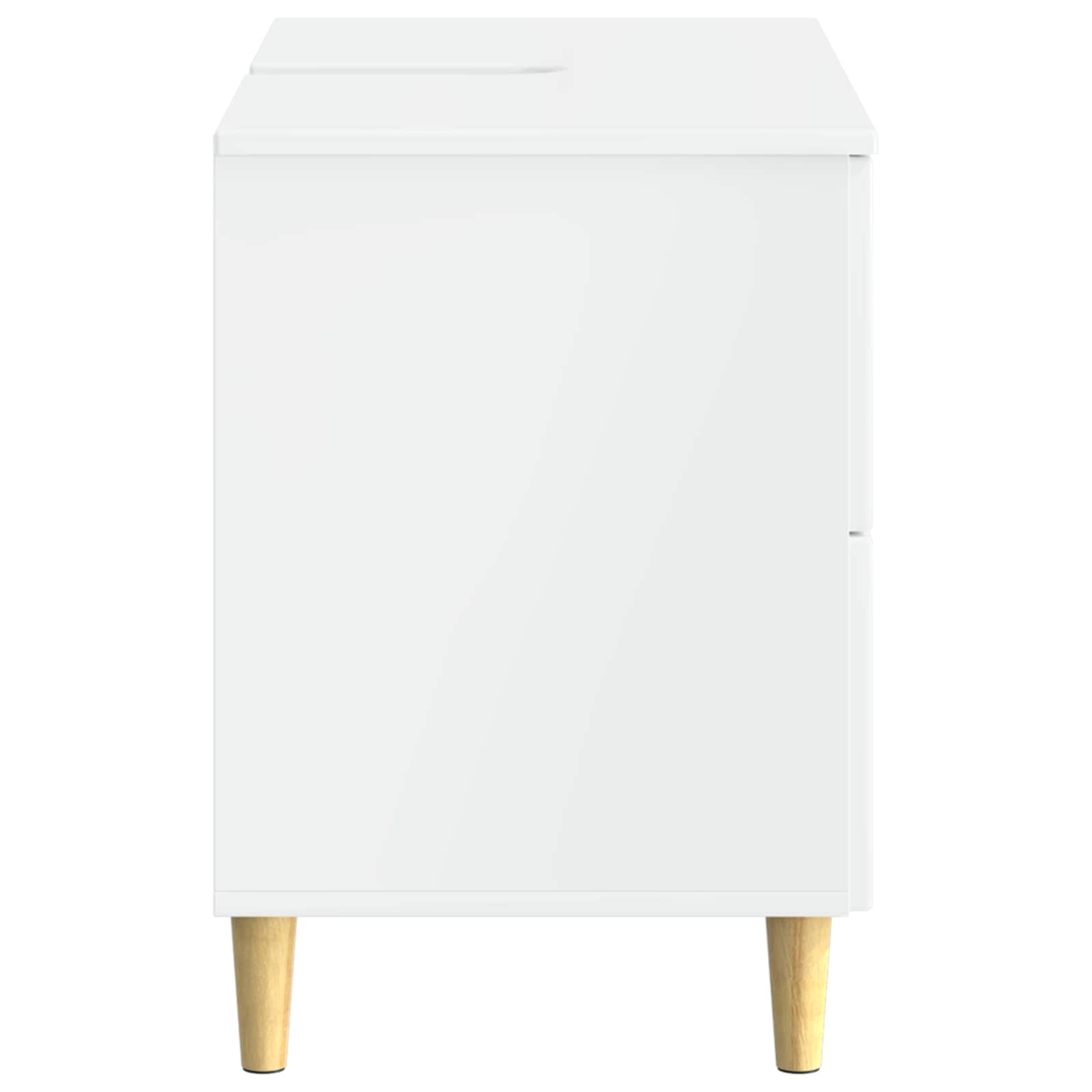 Badkamer wastafelkast DELFT Hoogglans Wit 82 x 41 x 59 cm
