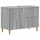 Wastafelkast DELFT Grijs Sonoma 82x41x59 cm