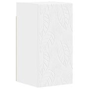 Badkamer wandkast 30x31x59 cm wit bewerkt hout