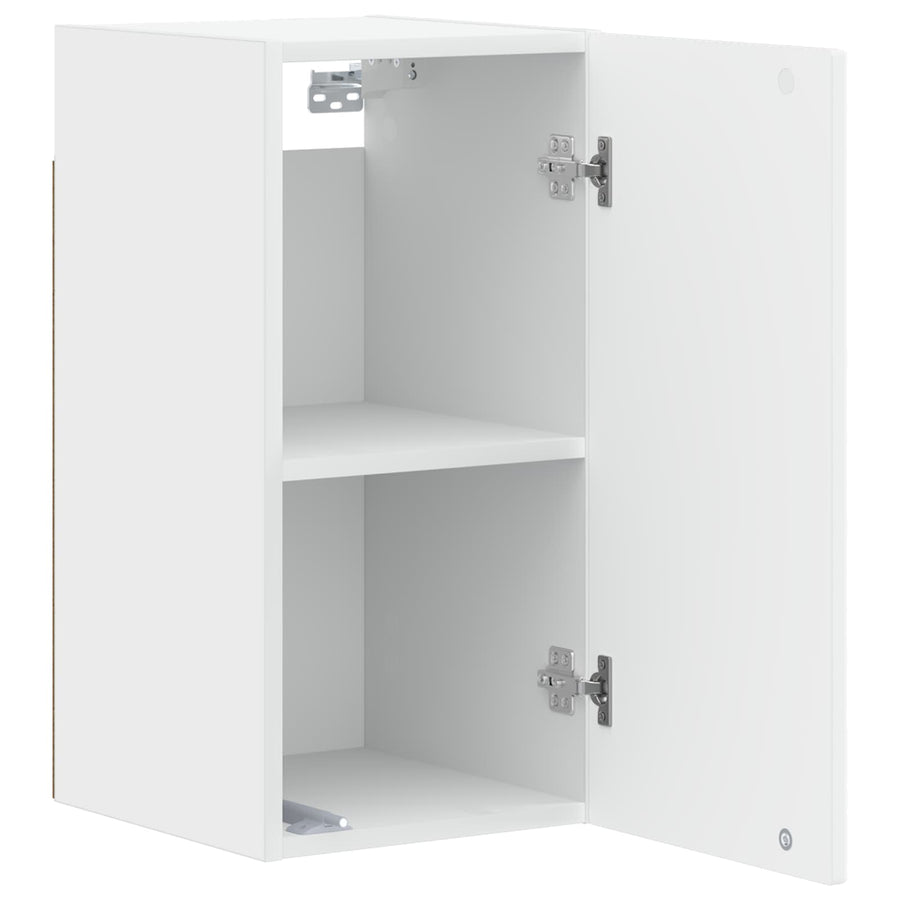 Badkamer wandkast DELFT Wit 30 x 31 x 59 cm Bewerkt hout