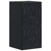 Badkamer wandkast DELFT Zwart 30 x 31 x 59 cm Bewerkt hout