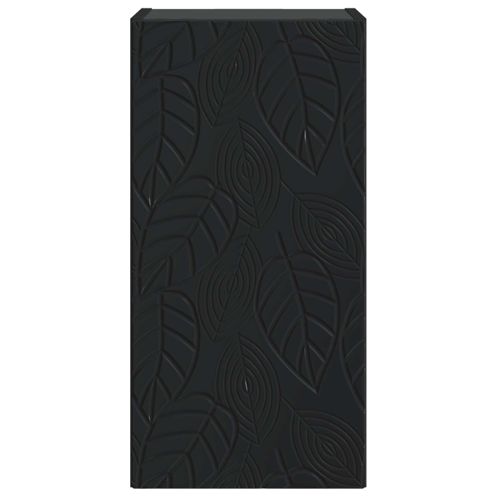 Badkamer wandkast DELFT Zwart 30 x 31 x 59 cm Bewerkt hout