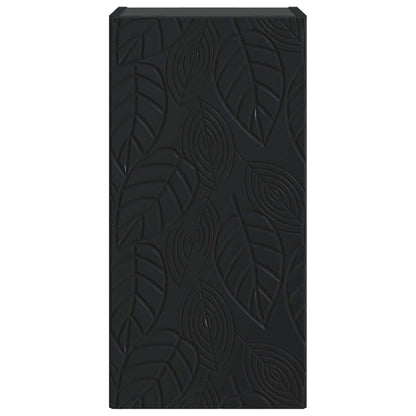 Badkamer wandkast DELFT Zwart 30 x 31 x 59 cm Bewerkt hout