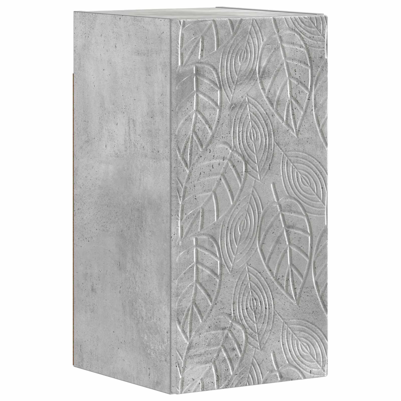 Badkamer wandkast DELFT Betongrijs 30 x 31 x 59 cm Bewerkt hout