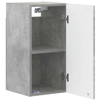 Badkamer wandkast DELFT Betongrijs 30 x 31 x 59 cm Bewerkt hout