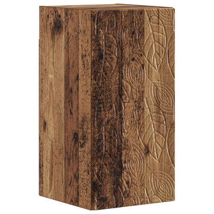 Badkamer wandkast DELFT Oud hout 30 x 31 x 59 cm Bewerkt hout