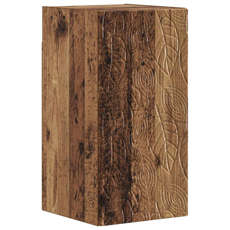 Badkamer wandkast DELFT Oud hout 30 x 31 x 59 cm Bewerkt hout